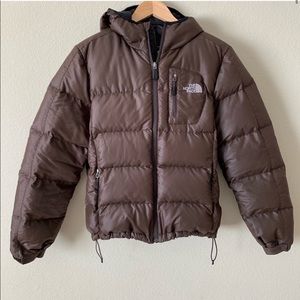 The North Face Puffer Jacket Down Filled 700 Brown